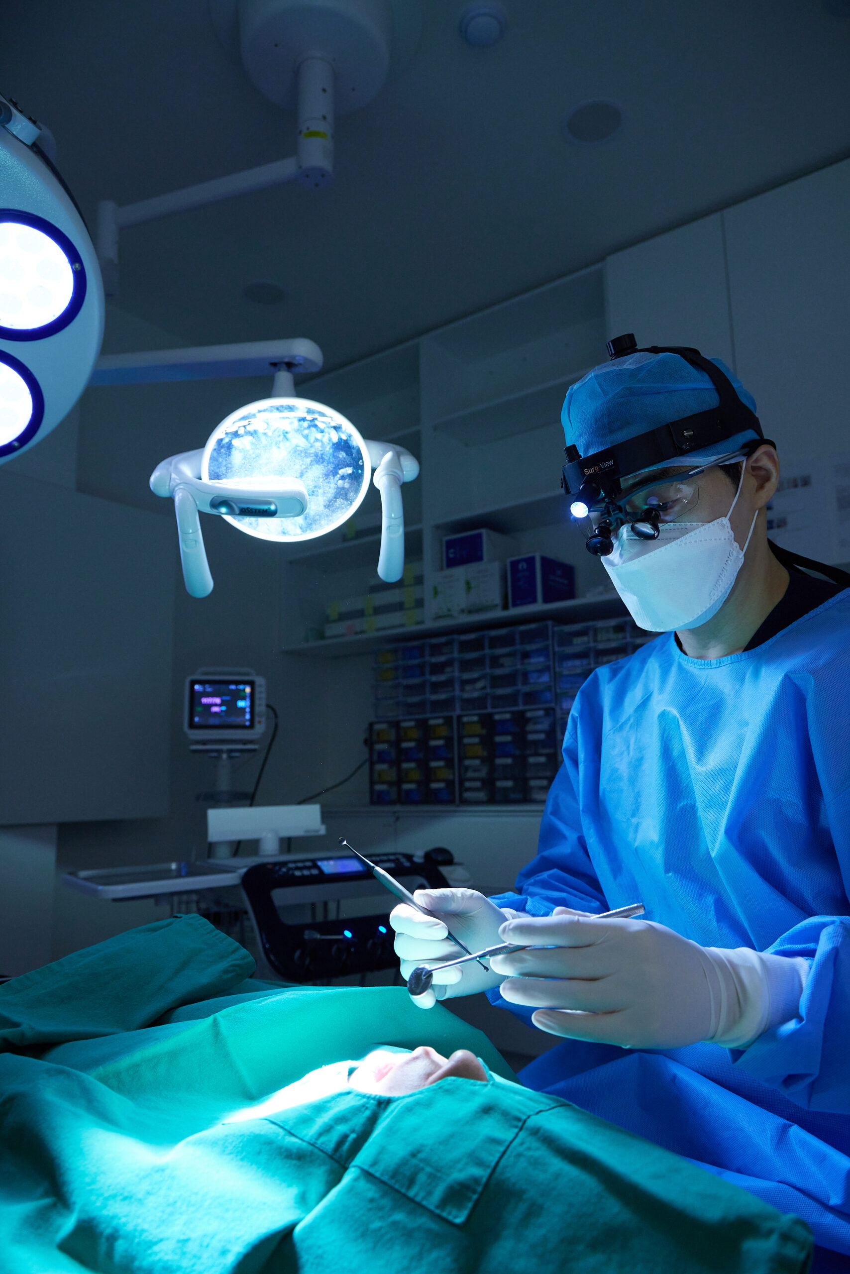 수면임플란트 시술 중 모니터링